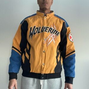 Marvel Wolverine Varsity NASCAR Style Jacket